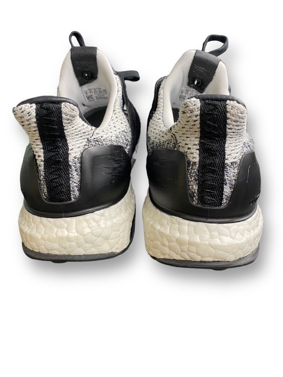 Adidas UltraBoost Sns Black And White Heathered Sneaker Tennis Shoe Size 8 ￼ Adidas Boost Sns Black And White Heathered Mens Sneaker  main image 3
