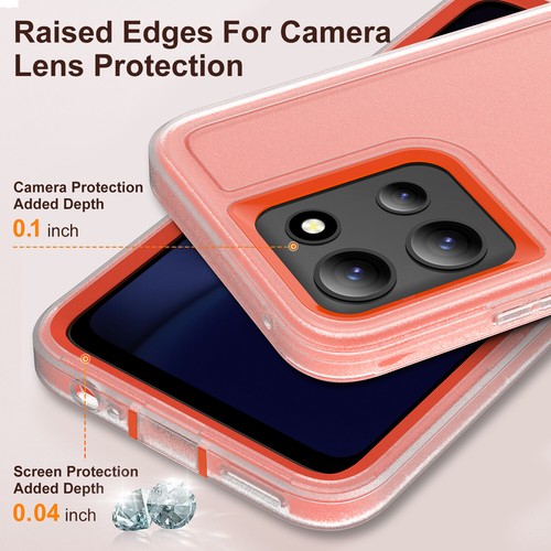 Funda protectora delgada rígida híbrida resistente trasera delgada para Motorola G Power 5G/G 5G 2025 - Imagen 97 de 100