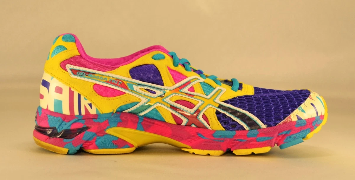 Asics Gel Noosa Tri 7 Women'S Size 8.5 Purple Multi Color T264N  Running Shoe Euc | Ebay