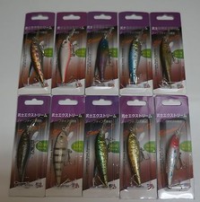 USA SHIP Lot of 10 pcs long 4.25" Fishing Lures Crankbaits Minnow Baits Tackle