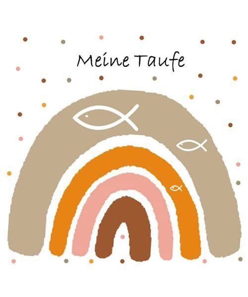 Meine Taufe, Mein Gästebuch: Ein tolles Geschenk für das Patenkind zur Tauffei