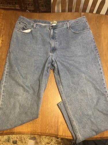 LL Bean mens jeans Relaxed Fit 44 X 34 