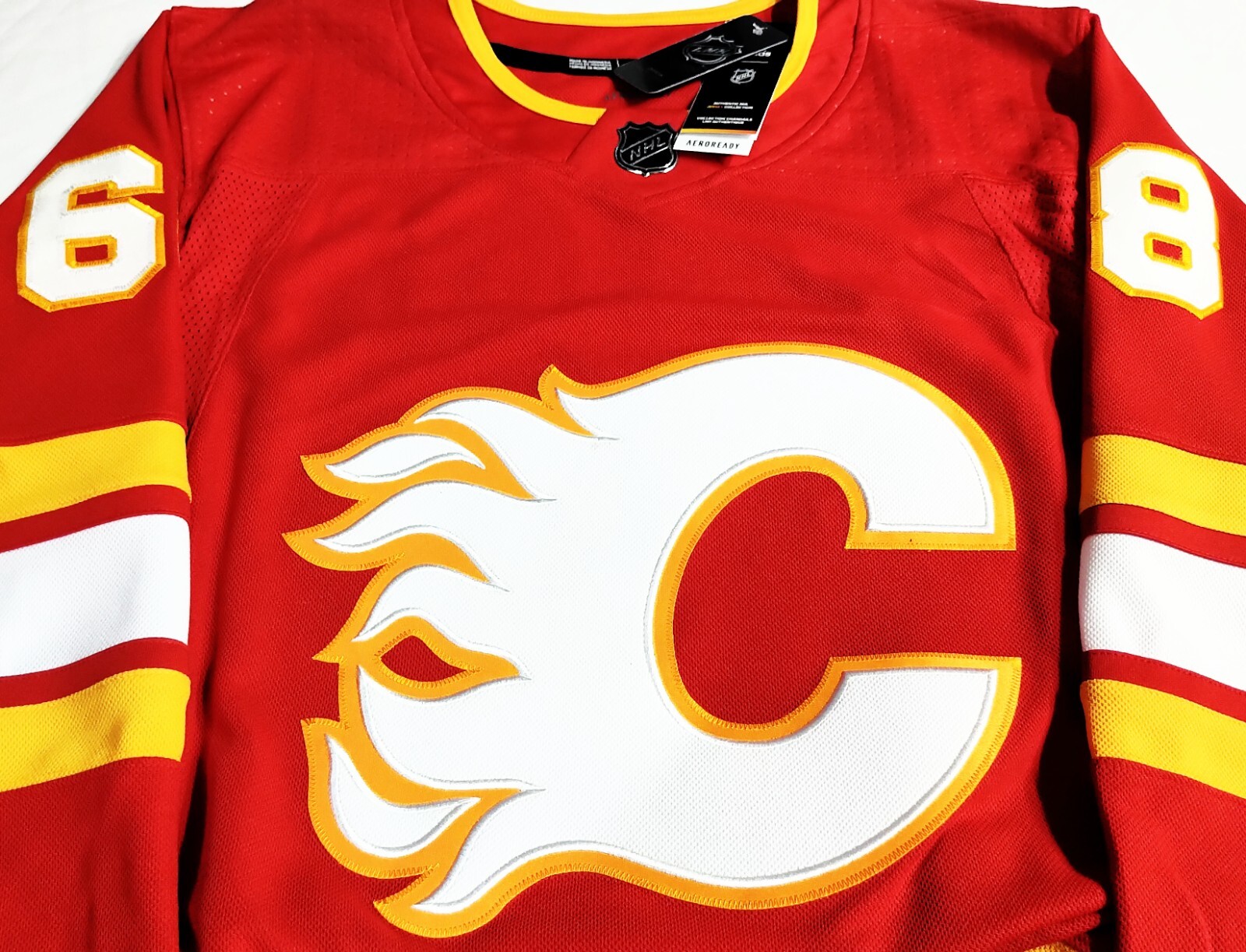 PRO50 JAROMIR JAGR CALGARY FLAMES ADIDAS AUTHENTIC NHL AEROREADY HOCKEY JERSEY eBay