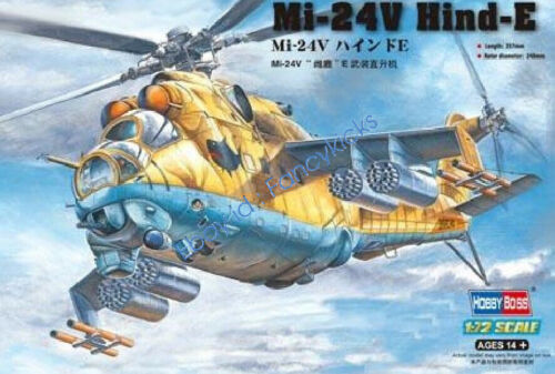 Hobbyboss 1/72 87220 Mi-24V Hind-E Modellbausatz - Bild 1 von 1