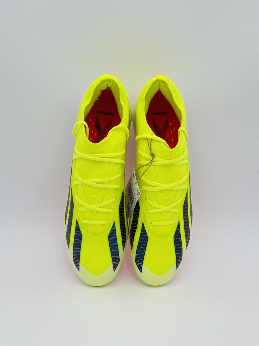 adidas Soccer Cleats X CRAZYFAST ELITE FG Team Solar Yellow