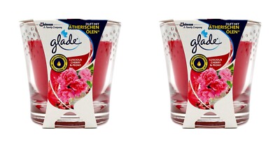 2x glade Duftkerze Luscious Cherry & Peony , 2x129g EAN5000204957891