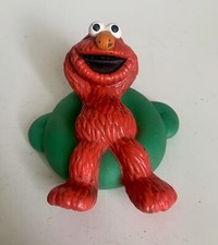 Figur Elmo im Schwimmreifen Badewanne Spielzeug Sammler JHP Applause