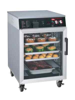 Hatco FSHC-7-1-120-QS Flav-R-Savor 35''H Mobile Holding Cabinet Humidified - 120V