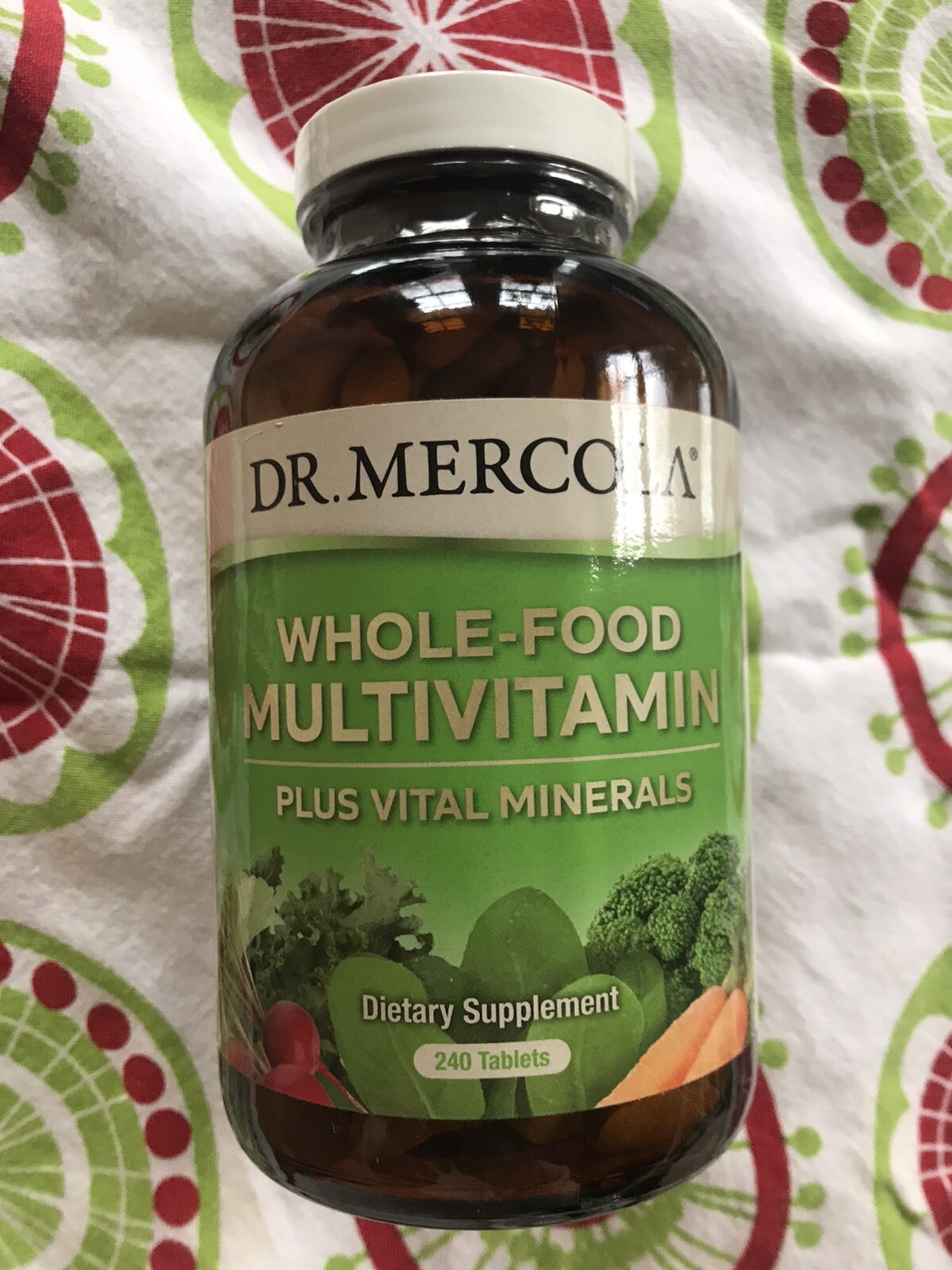 Dr. Mercola WholeFood Multivitamin + Vital Minerals Vitamins 2000mg