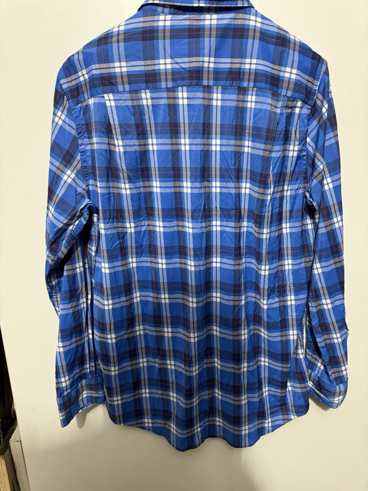 Chaps Performance Plaid Men’s Medium Button Up Sh… - image 10