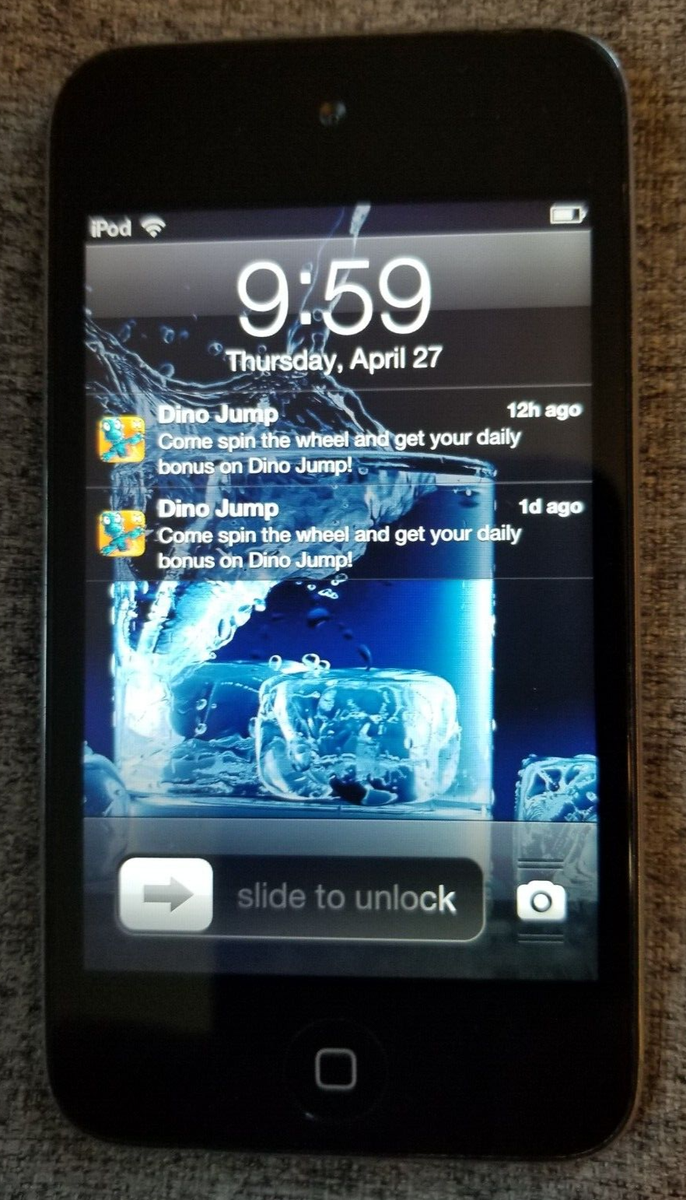 Apple iPod Touch Model MC544LL/A Pre-owned, Champagne/Black