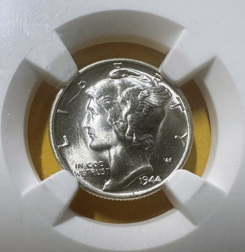 1944 mercury dime NGC MS67 - Picture 2 of 4