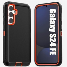 For Samsung Galaxy S24 FE S25Ultra Case Shockproof Rugged Heavy Duty Phone Cover