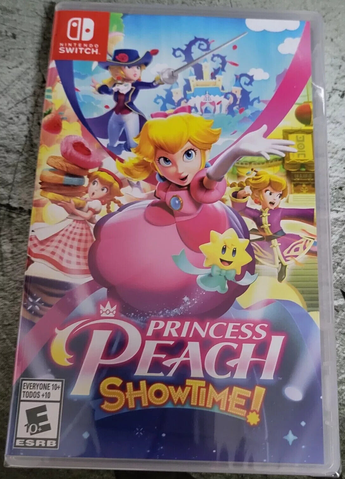 Princess Peach: Showtime! - Nintendo Switch Factory Sealed Physical ...