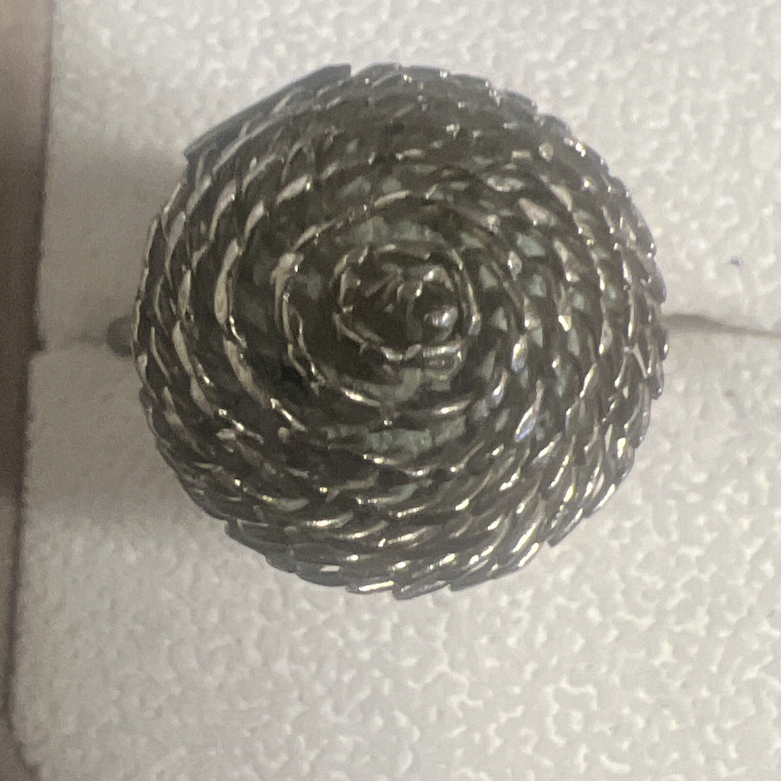 Stunning Sterling Silver Ring , Adjustable - image 6