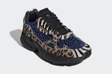 adidas falcon w animal print