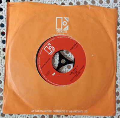 Vinyl 7'' single: Alone Again Or by Love. Rare 1970 Polydor/Elektra pressing