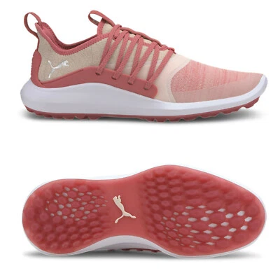 Puma IGNITE NXT SoleLace Damen Golfschuhe, Rosé - NEU & OVP - SALE