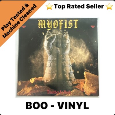 Myofist Thunder In Rock Vinyl LP Record Album AMLH 64893 EX / EX Condition