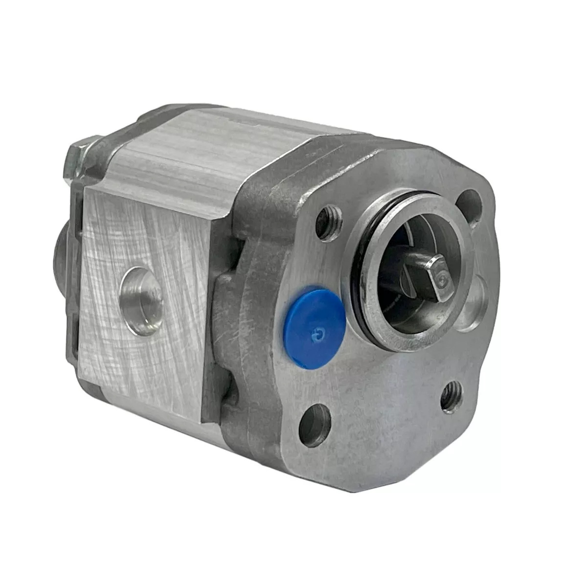 Mini Hydraulic Gear Pump 1.2 CC Flat Tang Shaft CCW Aluminum Power
