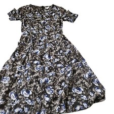 J. Jill Women's Size 4 Romantic Dress Floral Pockets