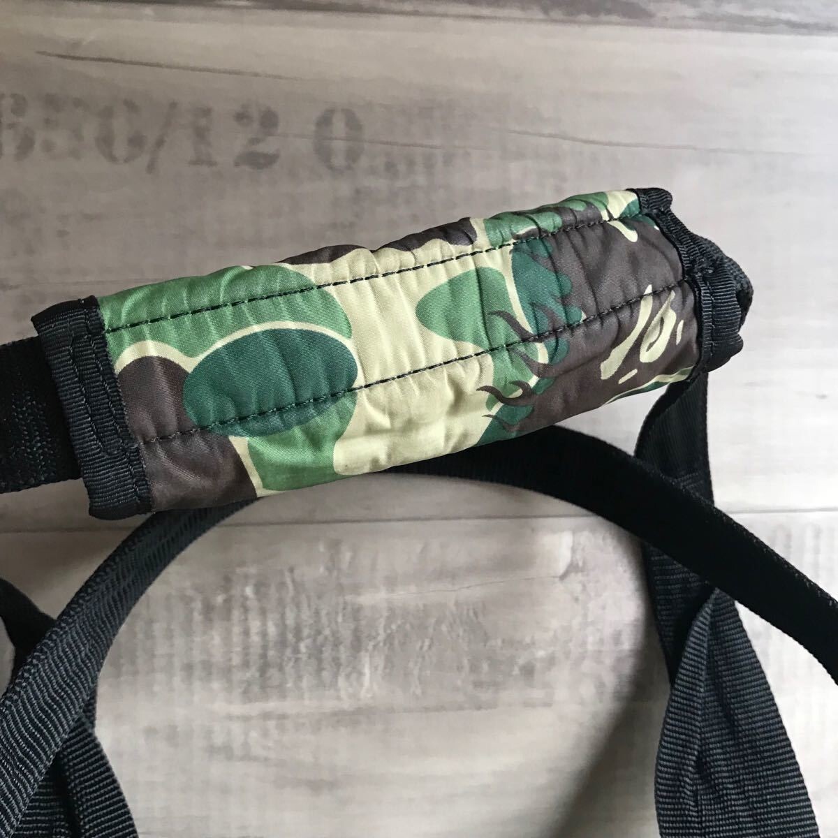 【A・BATHING APE】ABC CAMO BOSTON BAG Vintage 90s Bape A Bathing Ape ABC Camo Boston Bag Orange