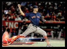 2018 Topps Update #US117 Kyle Martin Rookie Card Boston Red Sox