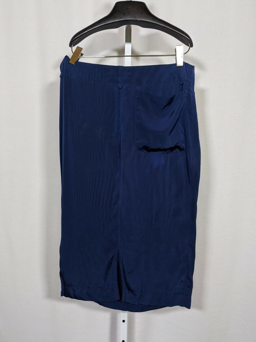スカート Jean paul gaultier side zip long skirt Jean Paul GAULTIER FEMME Rayon Velvet Side Belt Long Skirt