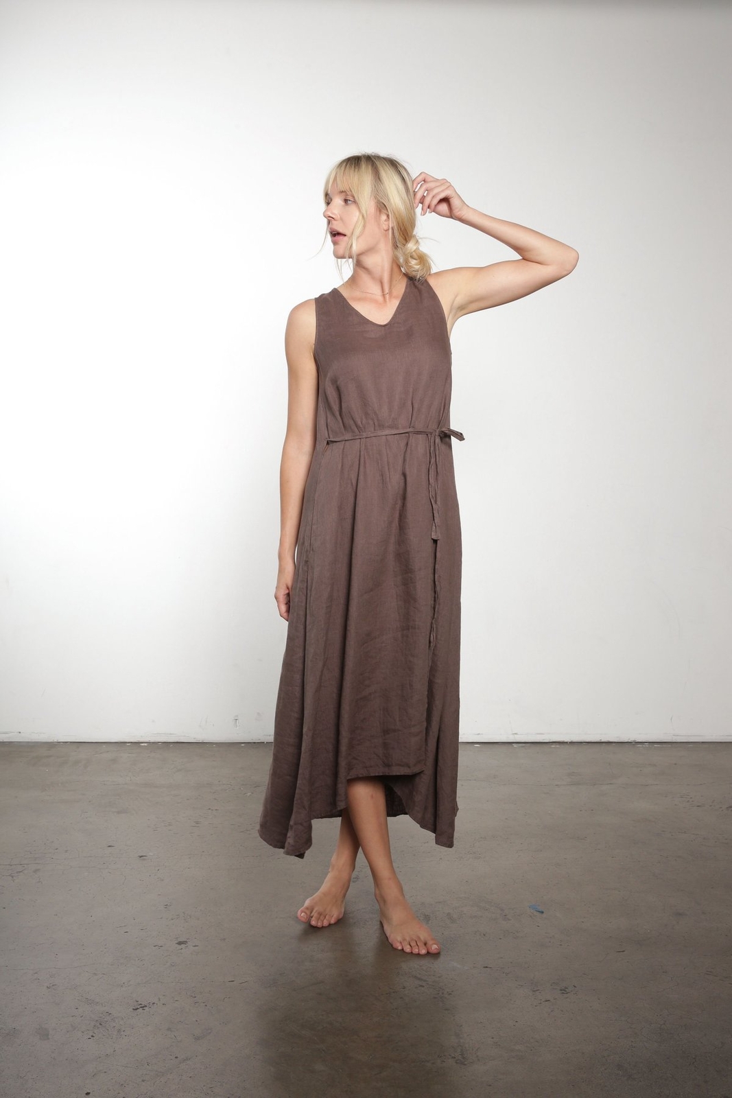 Pre-owned: It is Well LA Cotton Jumpsuit in Dark Navy