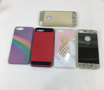 iPhone 7 Plus Multicolor Phone Case 5 Pack￼ A29