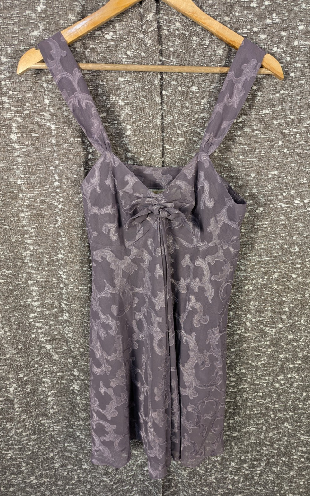 Vintage Victoria’s Secret Gold Label Purple Silky Slip Dress Women's Small