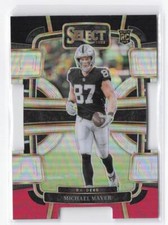 2023 Panini Select Michael Mayer RC #57 Black and Red Prizms Die Cuts