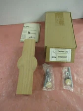 SOLID RED OAK 7020-RO 6010 TANDEM CAP FITTING STAIR RAIL HANDRAIL BANISTER