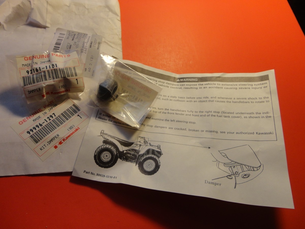 NOS OEM NEW FACTORY KAWASAKI DAMPER KIT 99996-1297 | eBay