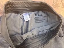 FIGS Technical Collection Gray Scrub Jogger Pants XXS/P Women s Medical Solid