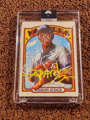 TOPPS PROJECT 70 ALEX PARDEE AARON JUDGE AUTO COMPANION CARD. BRIGHTMARES!