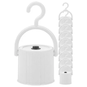 10pcs Emergency Light Sockets with Hook Bulb Lamp 10 Count (Pack of 1), white  - Picture 1 of 9