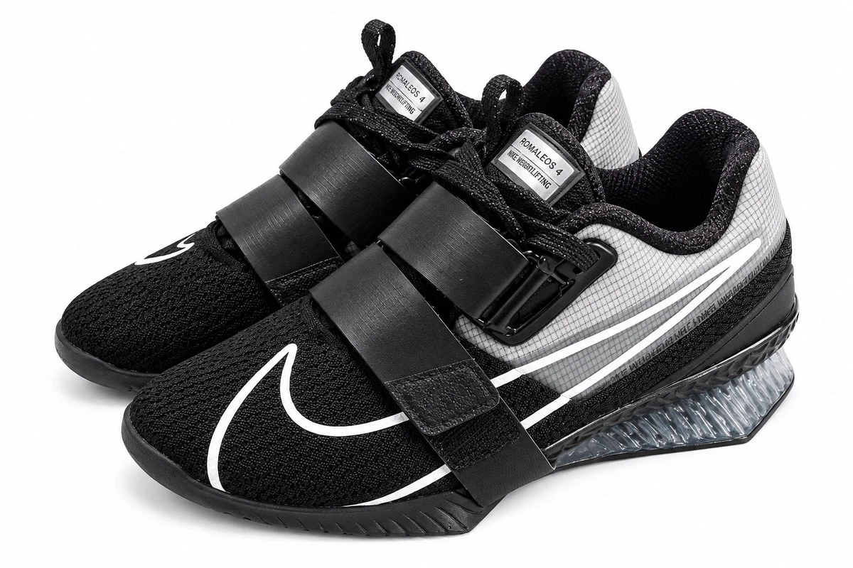 Preços baixos em Nike Romaleos 4 White Black | eBay