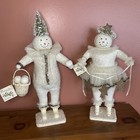 Vtg Bethany Lowe Snowman & Snowlady-Stars-Tutu-Snowballs-Set of Two-16 Inch — photo 7