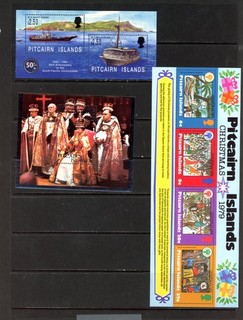PITCAIRN ISLANDS Lot of 9 Souvenir Sheets