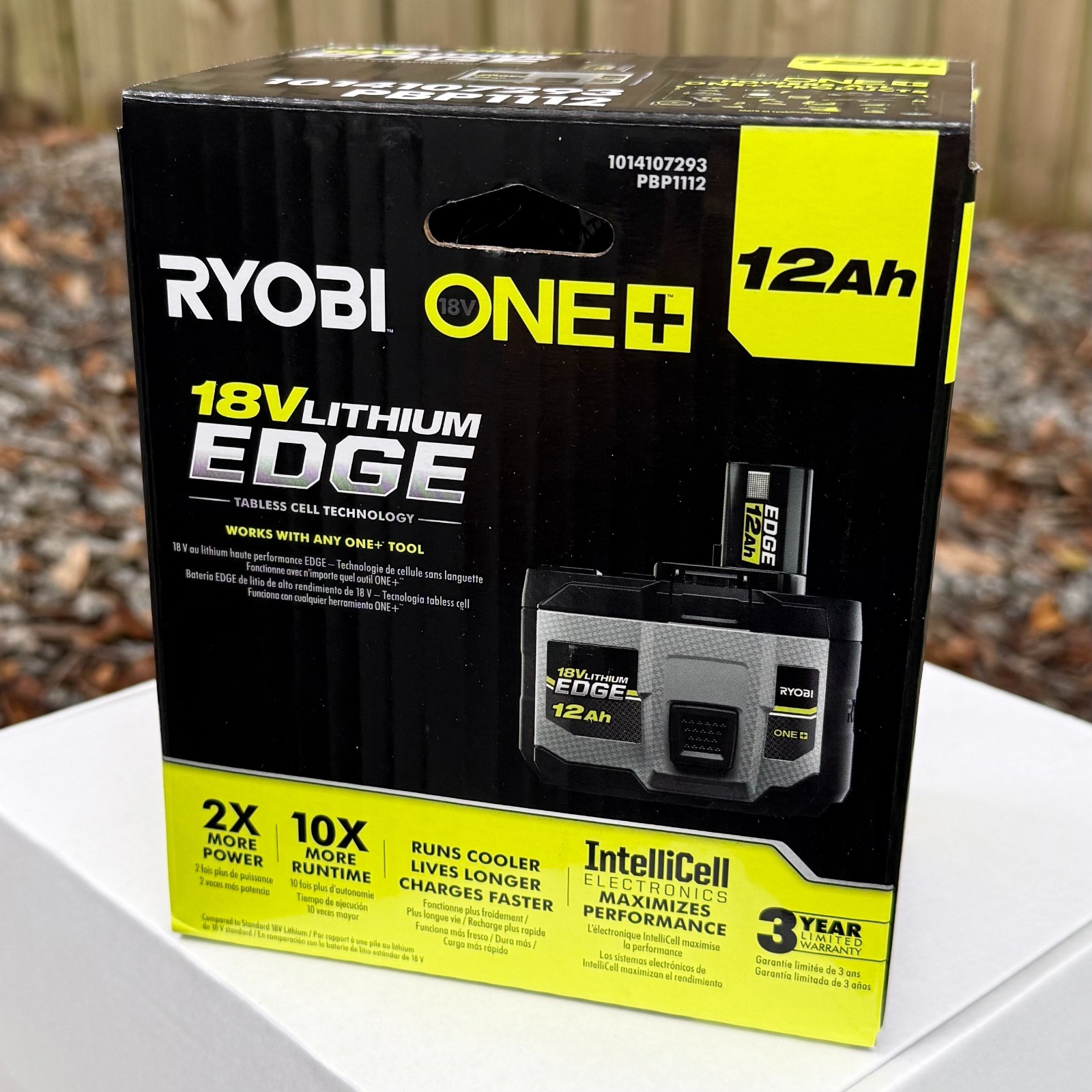 Ryobi 12ah 18v Battery PBP1112 Volt NEW and GENUINE - It's a beast!