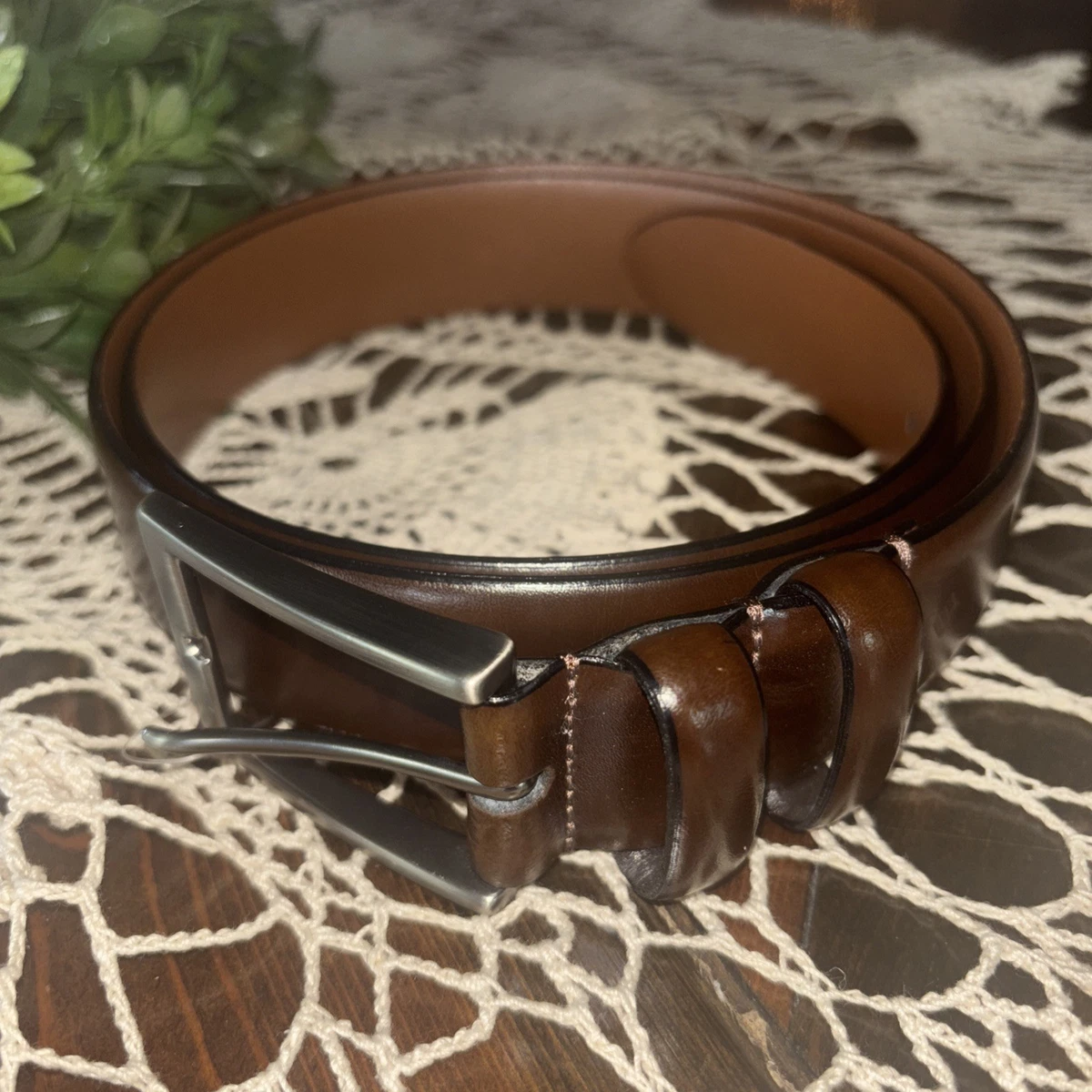 Joseph leather belt.  Size 90/36.  Good used condition. Joseph Gold Men main image 4