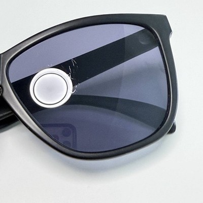 OAKLEY Vintage sunglasses frogskins Made in Japan Matte Black Rare