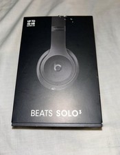 Beats by Dr. Dre Solo3 Wireless Headphones Black w/ Case  Charging Cable