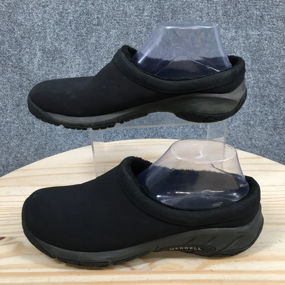 Zapatos Merrell para mujer 11 Encore Chill 2 zueco negro punta cerrada cómodo plano J48496 Foto 2 de 4