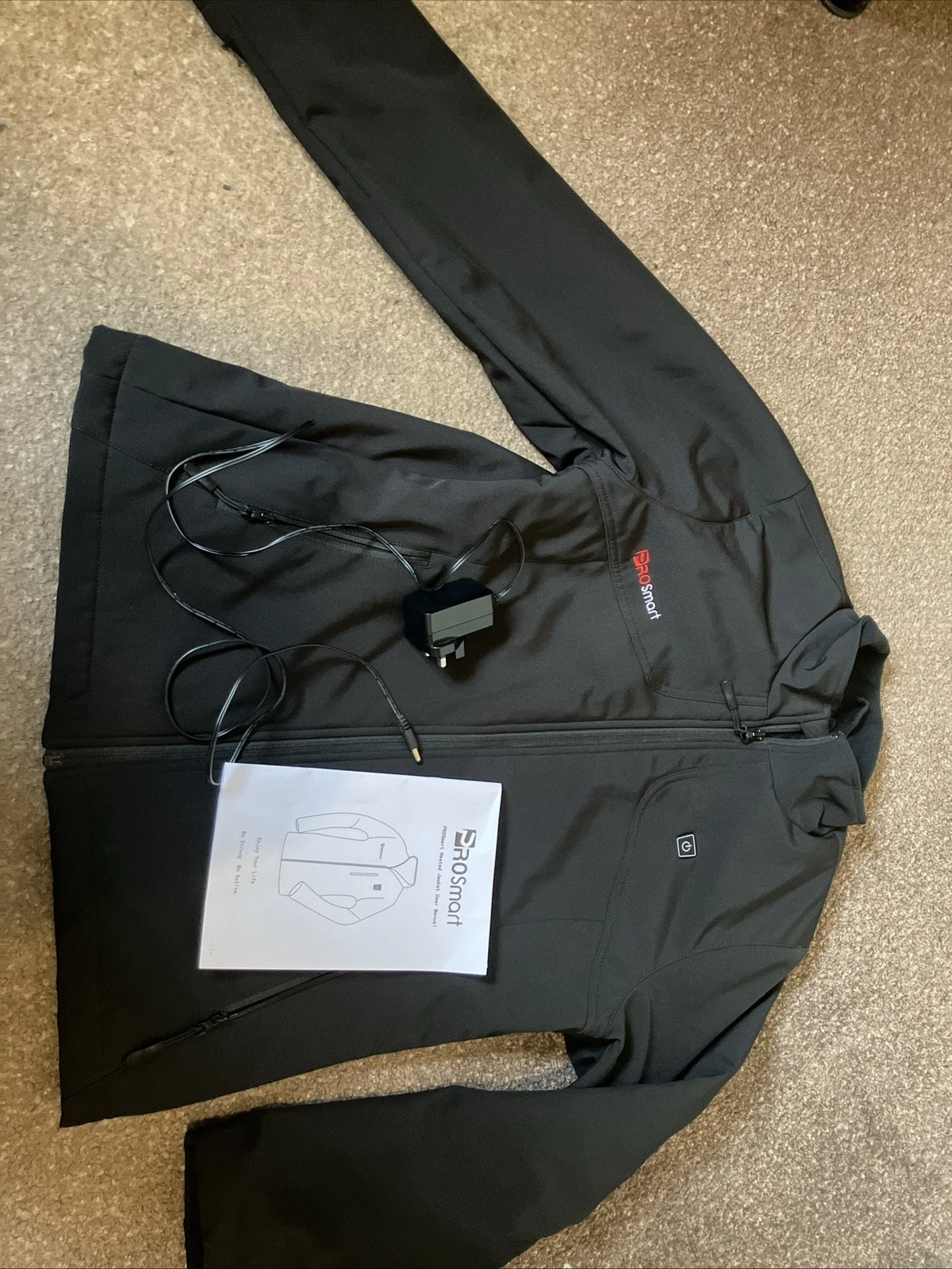 Prosmart Womens Heated Waterproof Jacket with Charger & Battery - Medium