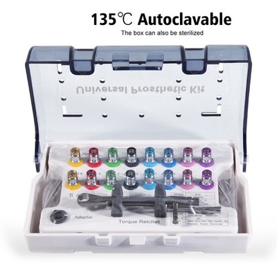 Universal Implant Prosthetic Kit Dental Torque Wrench Screwdriver Hand Driver