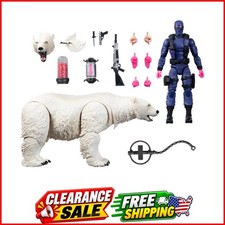 G.I. Joe Classified Series  161  Snake Eyes & Polar Bear  6-Inch Scale Action...