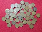 1931 D Lincoln Wheat One 1c Cent Full Roll 50 Coins Mixed Grades VG - VF