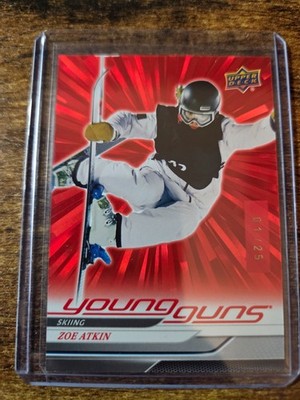 2025 Upper Deck Goodwin Champions Zoe Atkin Young Guns Red Outburst 1/25 #YG-23